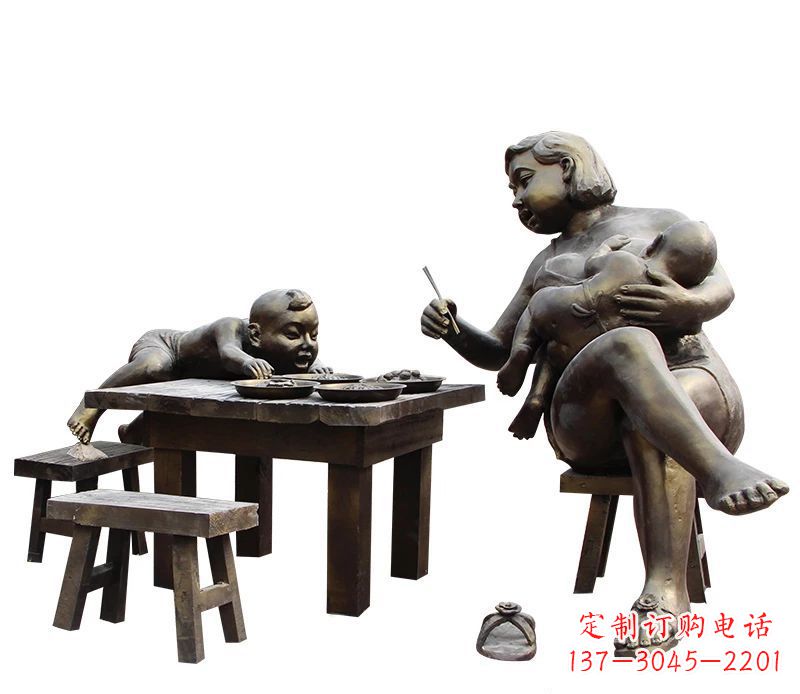重庆母爱雕塑儿童公园中的精美雕塑