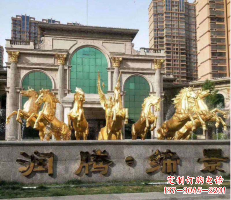 重庆不锈钢阿波罗象征着勇敢与智慧的雕塑