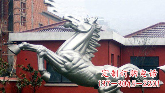 重庆不锈钢奔马雕塑展现力量与美感