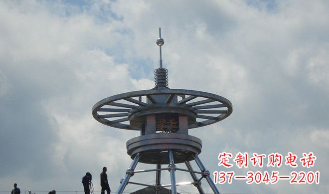 重庆不锈钢避雷针广场景观雕塑