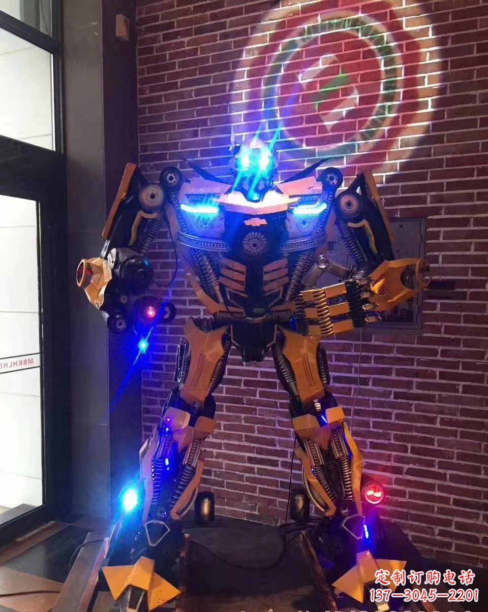 重庆不锈钢变形金刚雕塑经典改造