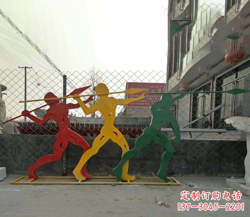 重庆不锈钢标枪雕塑一种新兴的艺术形式