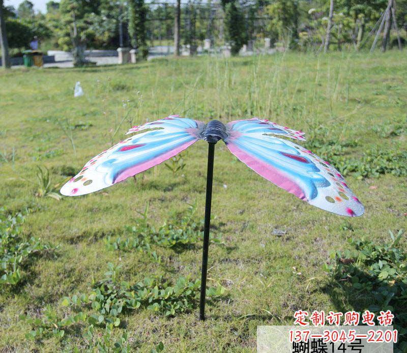 重庆不锈钢彩色蝴蝶雕塑艺术之美