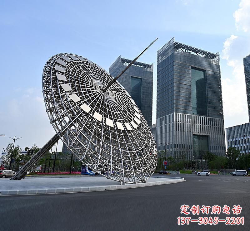 重庆不锈钢城市璀璨的摩天轮雕塑