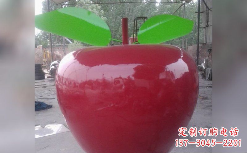 重庆不锈钢城市苹果景观