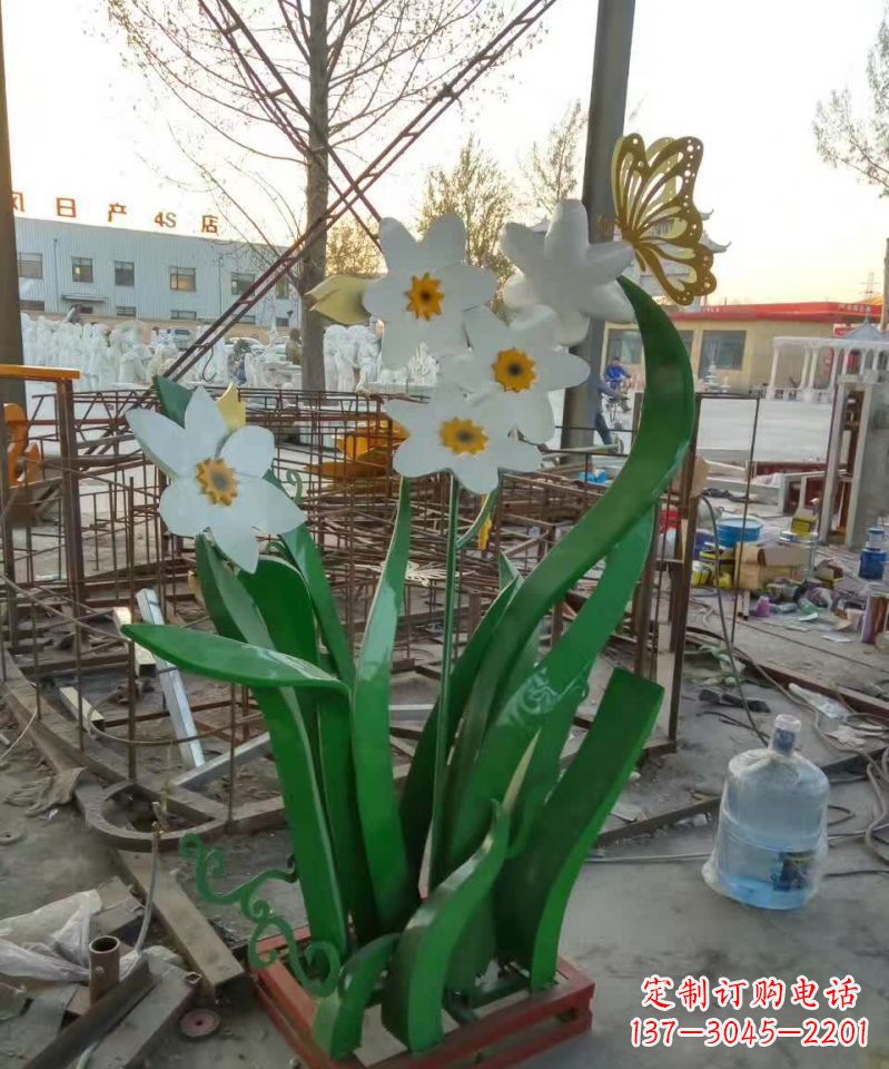重庆不锈钢城市紫荆花雕塑