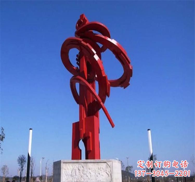 重庆不锈钢齿轮雕塑2