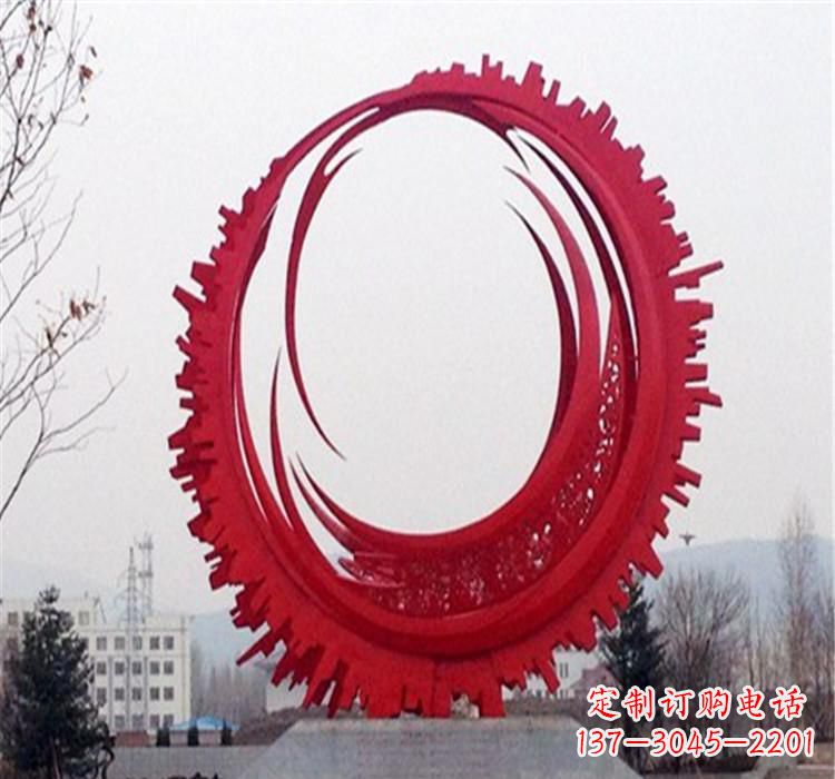 重庆不锈钢齿轮雕塑令人惊叹的精细艺术