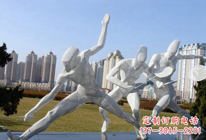 重庆精致不锈钢羽毛球雕塑