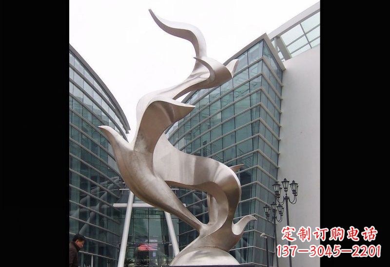 重庆精美的不锈钢大雁雕塑
