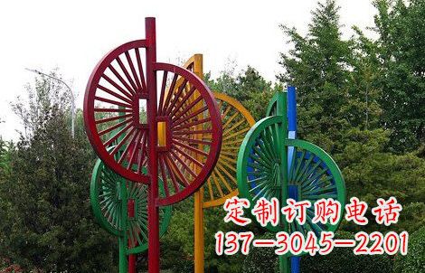 重庆不锈钢风车雕塑——动态美的艺术结晶