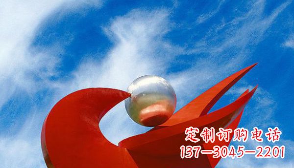重庆不锈钢抽象鸽子广场雕塑