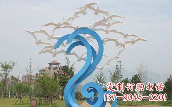 重庆不锈钢海鸥雕塑