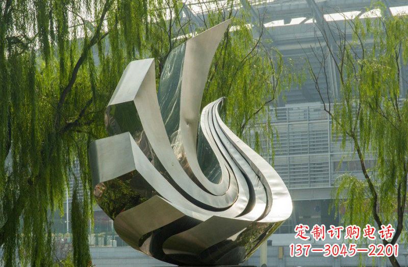 重庆不锈钢和平鸽雕塑象征和平与信仰