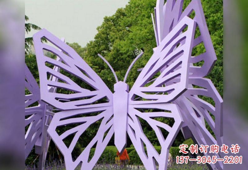 重庆不锈钢蝴蝶雕塑美丽永恒