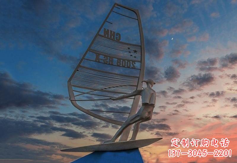 重庆不锈钢帆船雕塑——象征着美丽的梦想