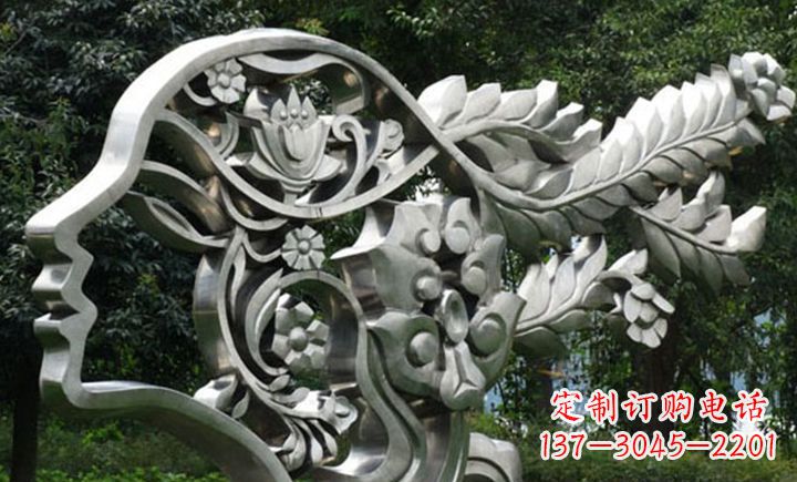 重庆不锈钢头像雕塑——精美绝伦