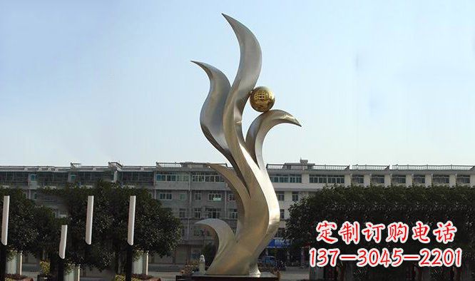 重庆精美不锈钢凤凰雕塑