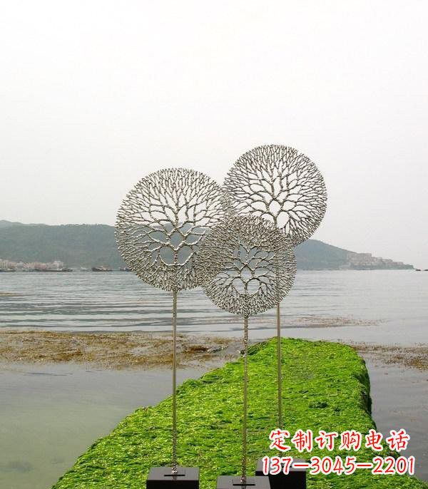 重庆不锈钢蒲公英雕塑抽象美的象征