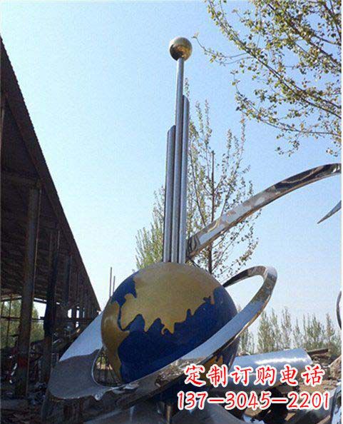 重庆精致的不锈钢地球雕塑