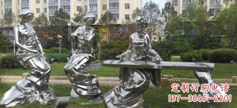 重庆精致的不锈钢美女雕塑