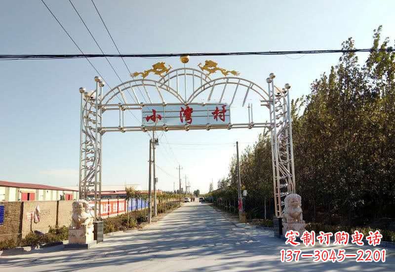 重庆不锈钢牌坊雕塑让美丽的传统永存