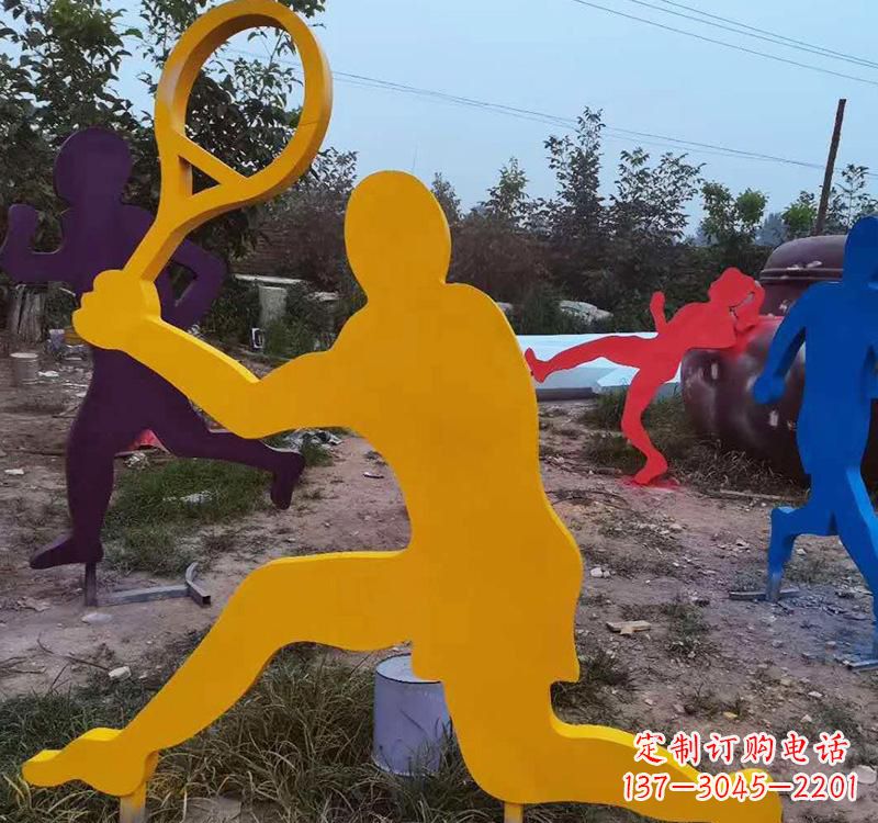 重庆不锈钢羽毛球雕塑精致、经典、美观