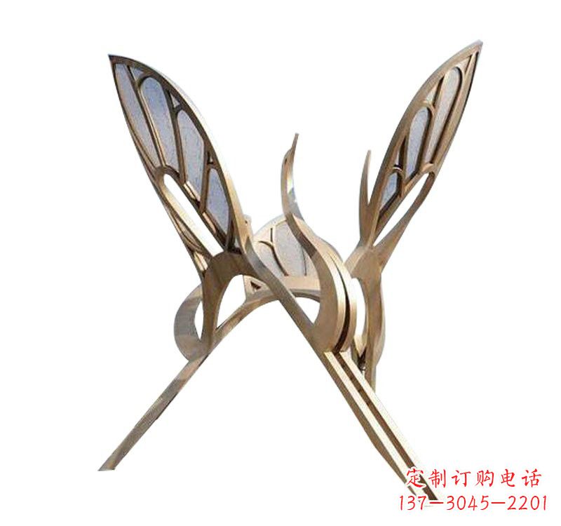 重庆精美的不锈钢仙鹤雕塑