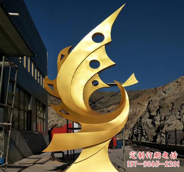 重庆不锈钢大型凤凰雕塑