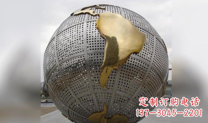 重庆不锈钢地球雕塑传承人类文明的精神象征
