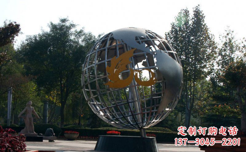 重庆不锈钢地球雕塑一件具有意义的艺术品