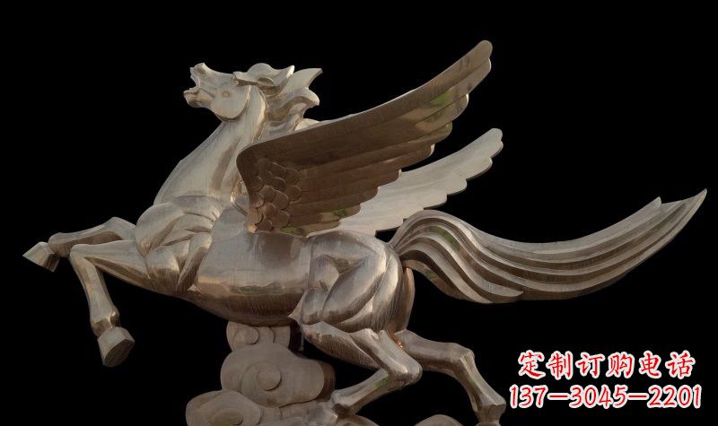 重庆不锈钢雕塑飞马