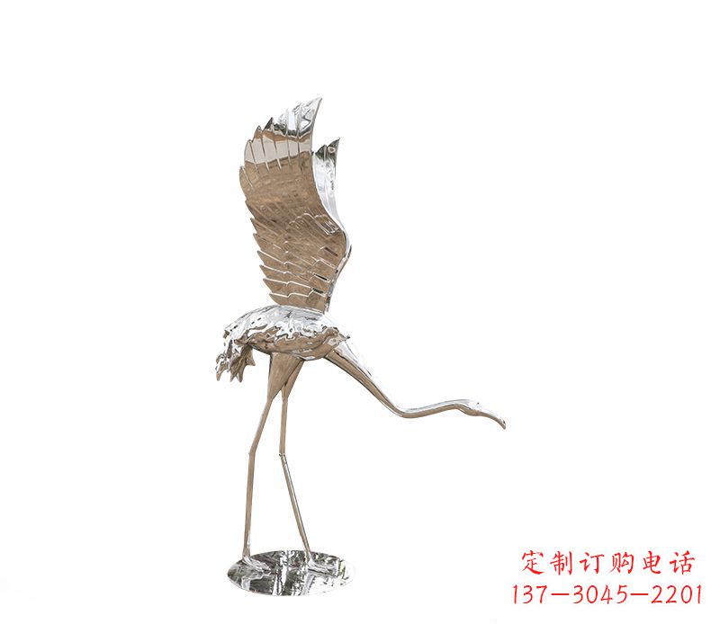 重庆不锈钢火烈鸟雕塑灿烂耀眼的艺术之作