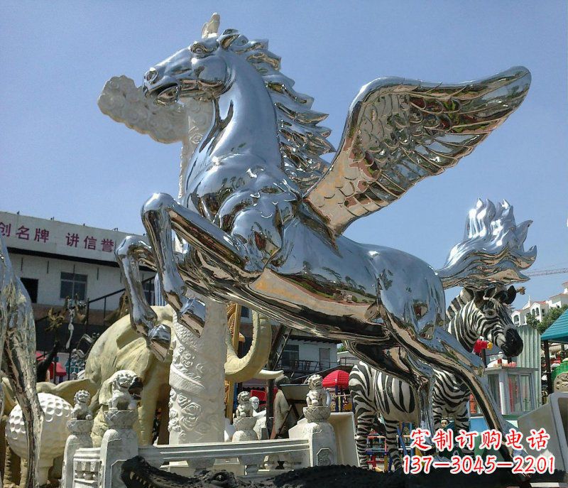 重庆不锈钢飞马雕塑——一座令人惊叹的艺术品