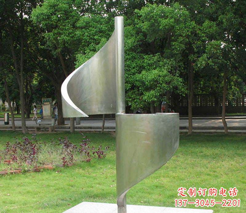 重庆精美不锈钢风车雕塑