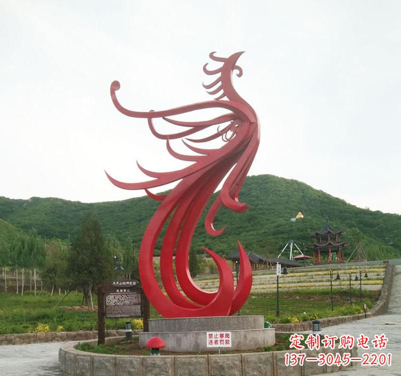 重庆不锈钢凤凰展现古老文明的传承