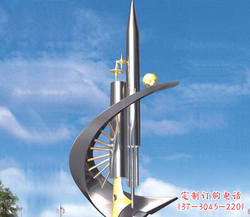 重庆不锈钢笔雕塑艺术与精美的完美结合