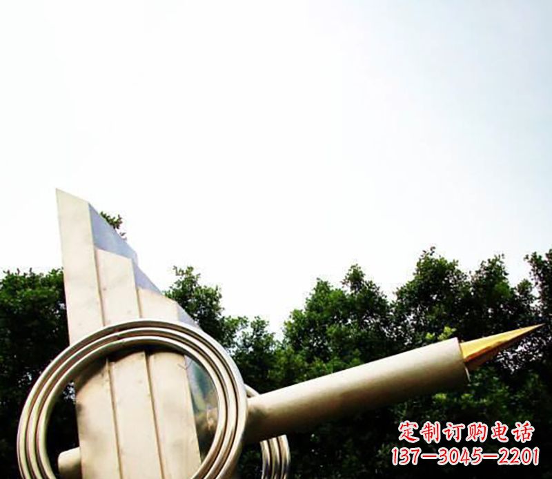 重庆不锈钢钢笔雕塑把简单的钢笔变成艺术品