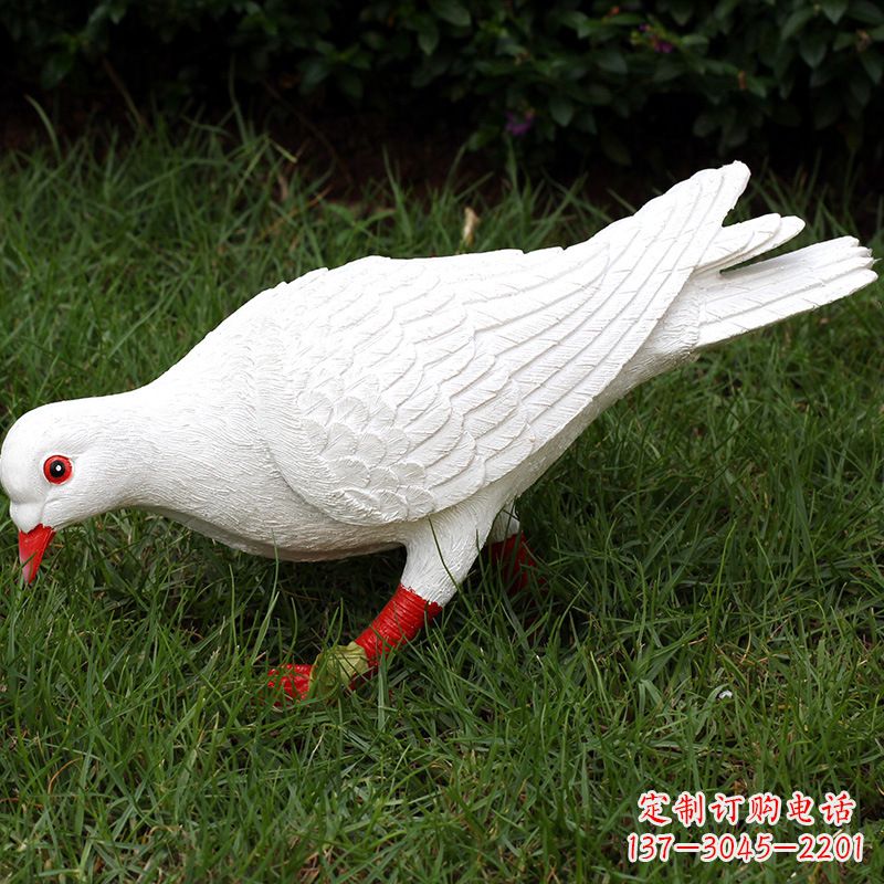 重庆精致的不锈钢鸽子雕塑