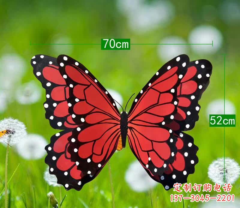 重庆精美不锈钢蝴蝶雕塑