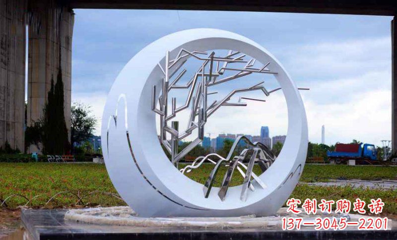 重庆不锈钢树枝雕塑艺术与环保的完美结合