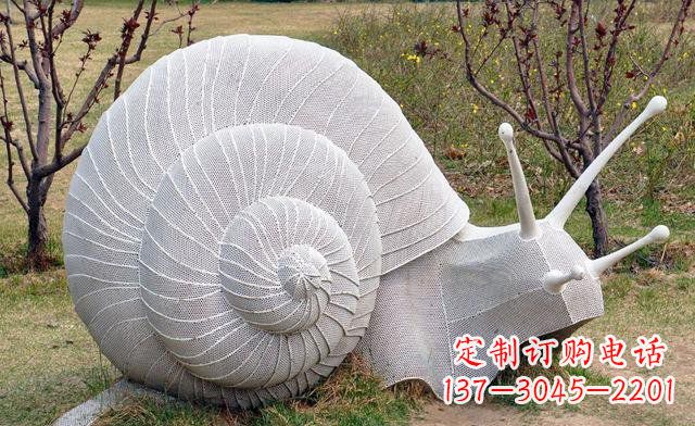重庆不锈钢蜗牛雕塑——让艺术与自然相结合