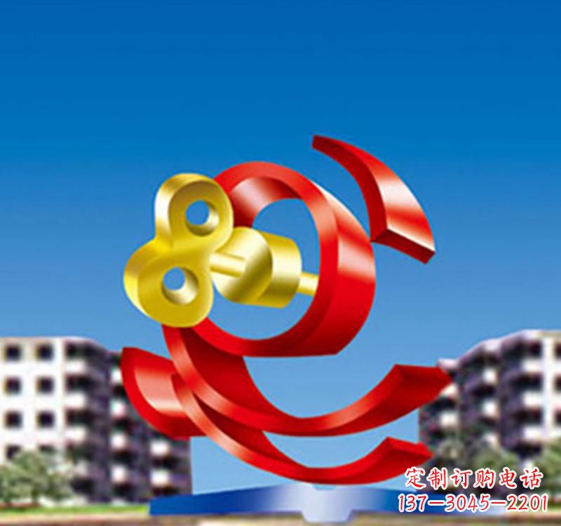 重庆不锈钢飘带雕塑给公园景观带来独特美感