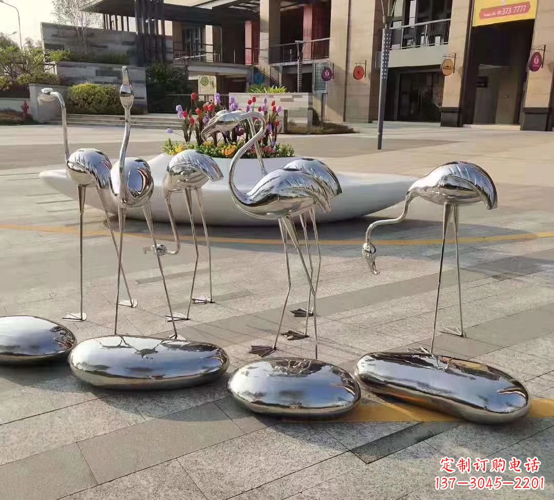 重庆鹅卵石雕塑不锈钢公园的美丽礼物