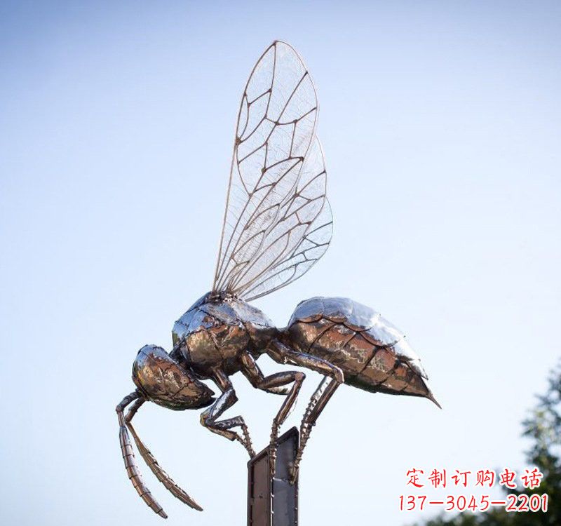 重庆不锈钢公园蜜蜂雕塑精彩纷呈的自然之美