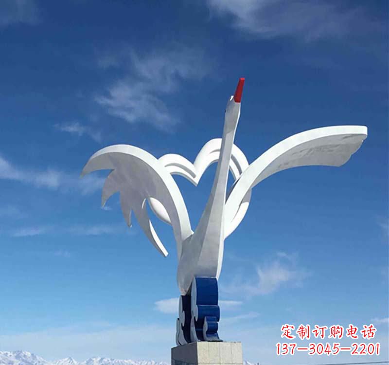 重庆仙鹤雕塑传承中国传统文化