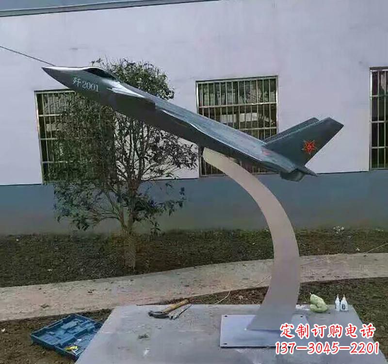 重庆不锈钢飞机雕塑——极致精美的艺术品