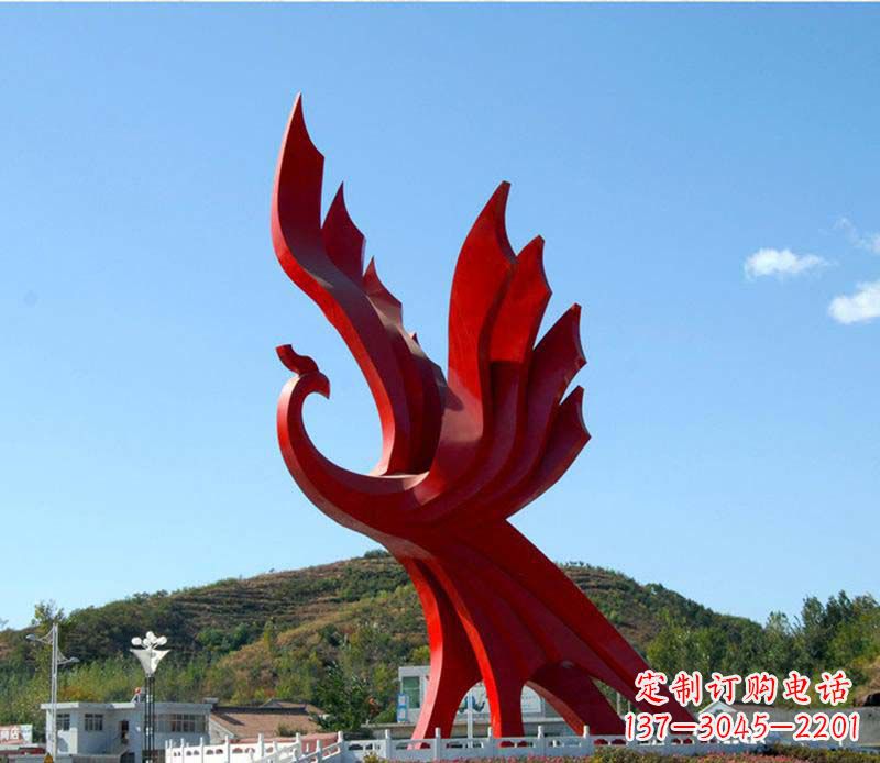 重庆璀璨凤凰不锈钢广场上的艺术之美