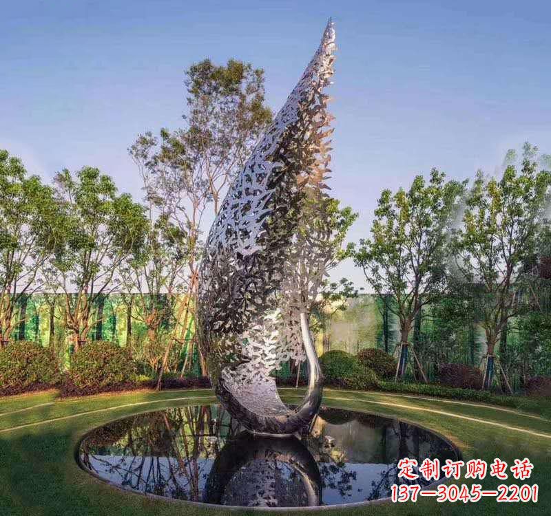 重庆不锈钢凤凰雕塑精美绝伦