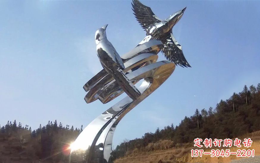 重庆不锈钢动物雕塑——美化城市环境